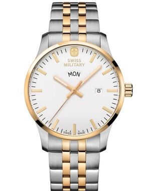 Swiss Military Classic Two-Tone Gold & Silver Men's Watch